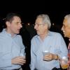 Winston Sill / Freelance Photographer
Digicel Jamaica's Jason Corrigan (left) talks business with the jolly fellows Peter Bangerter (centre) and Col. Trevor MacMillan.

PRO Comm Christmas Party, held at Kingsway on Saturday night December 5, 2009.