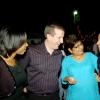 Winston Sill / Freelance Photographer
The first lady of PROComm, Jean Lowrie-Chin (second right) jokes with Lisa Chin (right) of Lasco, as well as Digicel Jamaica boss Mark Linehan and wife Leisha.
 Christmas Party, held at Kingsway on Saturday night December 5, 2009.