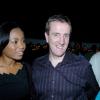 Winston Sill / Freelance Photographer
Jean Lowrie-Chin (right) welcomes Digicel Jamaica boss Mark Linehan and wife Leisha to the party.

PRO Comm Christmas Party, held at Kingsway on Saturday night December 5, 2009.
