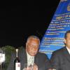 Janet Silvera Photo
Chairman of the Tourism Enhancement Fund (TEF), Godfrey Dyer (left) and Charter President of the Rotary Club of Rose Hall Michael Baugh are caught on camera at the club's charter ceremony at the Rose Hall Great House on Friday April 23.

*********************************************************************night.