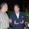 Janet Silvera Photo
 
New general manager of the 700-room Secrets Resort and Spa at Montego Freeport, Doug Brooks (centre), chats with Margaritaville's Ian Dear (left) and Discount Lumber and Hardware's Basil Johnson at the Seawind Key Investments Limited's cocktail reception at the Rose Hall Great House on Tuesday night.