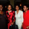 Rudolph Brown/Chief Photographer
Marlene Malahoo Forte, (second left) pose with from right Andrea Cowan, Judith Forth- Blake, Head of Marketing at RBTT Bank, Bernadette Barrow, AGM Small & Medium Enterprises, NCB and Charmaine Harrison before His Excellency Sir Patrick Allen Governor General Swearing in Marlene Malahoo Forte as Senator at King's House on Wednesday, July 15-2009
