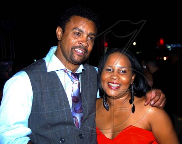 Winston Sill / Freelance Photographer
Shaggy catches up with senior sponsorship manager at Digicel, Shelly-Ann Curran before going on stage to perform.


**********************************************************

Shaggy Foundation presents "Shaggy and Friends 2010  Concert", held on the lawns of Jamaica House, Hope Road on Saturday night January 2, 2010.
