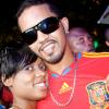 Still celebrating the Spain's World Cup victory, Dominic Harnett (right) joins Lyshon Davis at Absinthe: Sunset Vista.