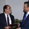 Colin Hamilton/freelance photographer
Joseph Adduci, left presents a box of Adduci Jamaican Cigars to Ambassador DeSilva during the Spanish National Day reception at the Spanish Ambassador's residence on Tuesday October 13, 2009.