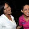 ContributedPretty smiles for the camera from Najah Peterkin (left) and Elizabeth James during the Sterling Asset Management Welcome Cocktails.