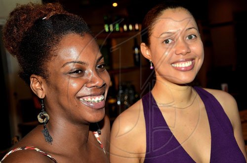 ContributedDian Blackwood (left) and Denis Davis, faces of Sterling Asset Management during its  Welcome Cocktails.