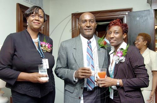 Peta-Gaye Clachar/Freelance Photographer
Gleaner company Long Service Awards at the Gleaner's North Street Office on Monday, September 21, 2009.