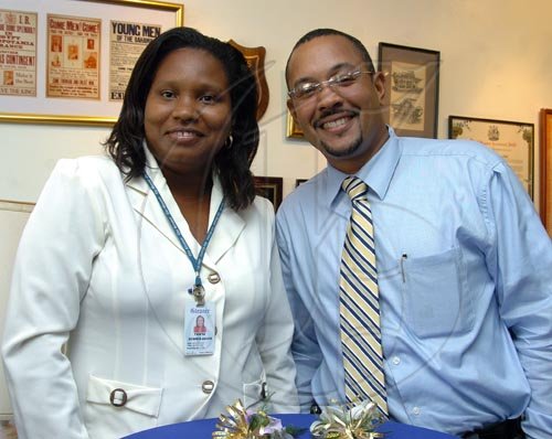 Peta-Gaye Clachar/Freelance Photographer
Gleaner company Long Service Awards at the Gleaner's North Street Office on Monday, September 21, 2009.