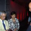 Winston Sill / Freelance Photographer
(crop out man on the left) 
Japanese Ambassador Hiroshi Yamaguchi (left) searches for one of his cards to give to Toyota Jamaica Managing Director John Connell at the new Prado launch. Looking on is Yoko Yamaguchi, wife of the ambassador.