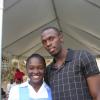 Usain Bolt's Land Signing Function