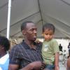 Usain Bolt's Land Signing Function