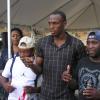 Usain Bolt's Land Signing Function