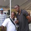Usain Bolt's Land Signing Function