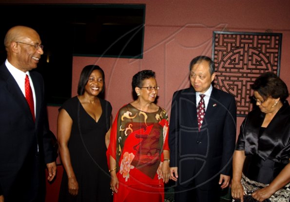 Winston Sill / Freelance Photographer
The Jamaica China Friendship Association (JCFA) banquet to celebrating the 60th Anniversary of the Founding of The Peoples's Republic of China, held at Jade Garden Restaurant, Sovereign Centre on Sunday October 11, 2009.