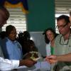 Ricardo Makyn/Staff Photographer.
Nomination Day for West Portland Bi-Election at the Buff Bay Hospital on Friday 6.3.2009.