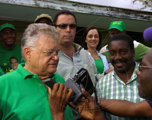 Ricardo Makyn/Staff Photographer.
Nomination Day for West Portland Bi-Election at the Buff Bay Hospital on Friday 6.3.2009.