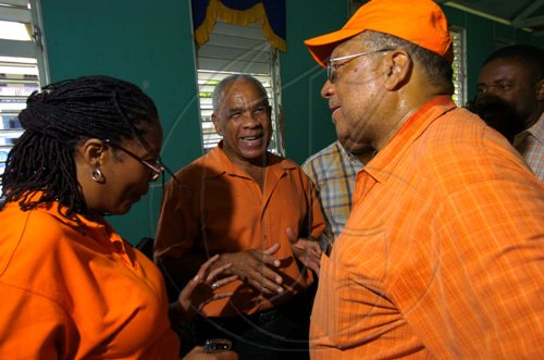 Ricardo Makyn/Staff Photographer.
Nomination Day for West Portland Bi-Election at the Buff Bay Hospital on Friday 6.3.2009.