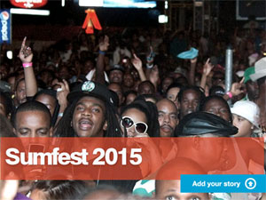 Gleaner MyReport Sumfest 2015