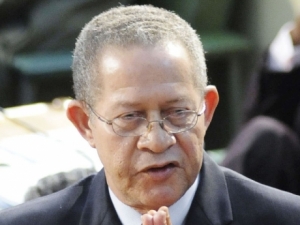 Former Prime Minister Bruce Golding -File.