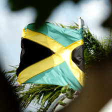 The Jamaican Flag: Signifies pride, dignity